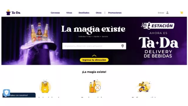 TaDa, la app de delivery de bebidas se propone alcanzar 50% de cobertura a nivel nacional