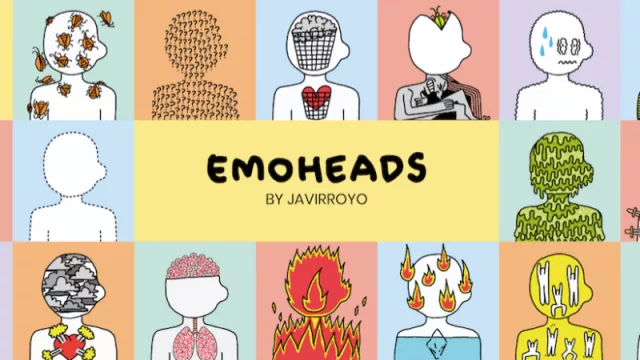 Desde Barcelona nace EmoHeads, una colección de 10.000 NFTs animados salen al mercado a 0.06 ETH (unos € 110)
