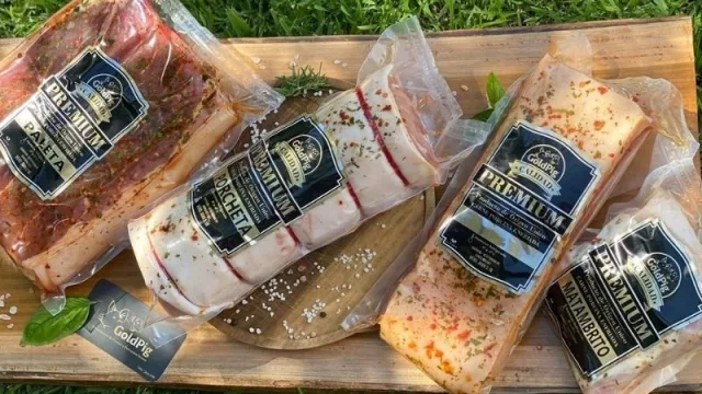 GoldPig: la marca premium que ofrece cortes de cerdo, embutidos y hamburguesas de otro nivel