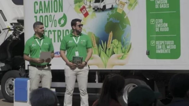 Primer camión JMC 100% eléctrico