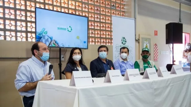 Mi Barrio sin Residuos: plataforma para gestionar materiales reciclables funcionará en cinco puntos de Asunción