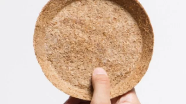 Así es la vajilla biodegradable hecha con cáscara de papa (después de usar, los platos se degradan en la tierra en 30 días)