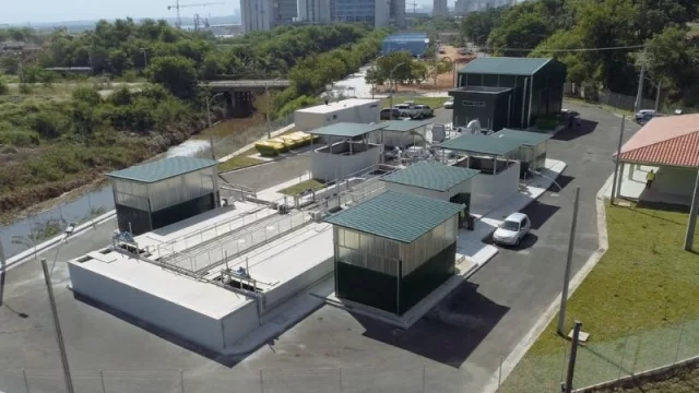 Inauguran primera planta de tratamiento de aguas residuales de Asunción (procesará 760 litros por segundo)