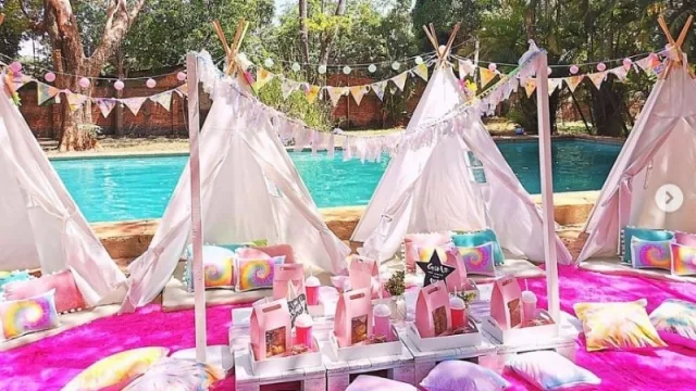 ¿Acampar en casa? El emprendimiento Pink Star Pijamadas implementa la tradición estadounidense en fiestas