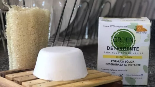 Groen, un detergente sólido, ecológico y económico 