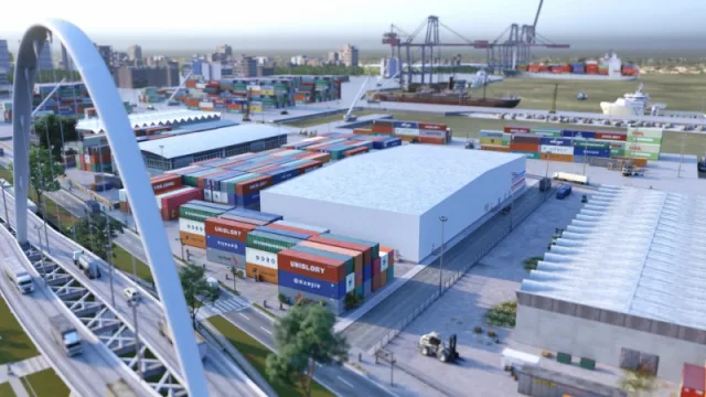 Lobraus avanza en el proyecto logístico del puerto de Montevideo