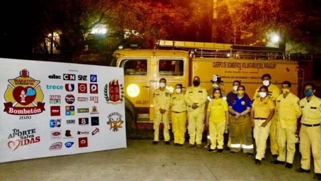 Bomberos se encuentran sobrepasados y esperan el aporte de la ciudadanía en la Bombetón 2020