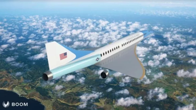 Boom explora avión ejecutivo supersónico para la US Air Force