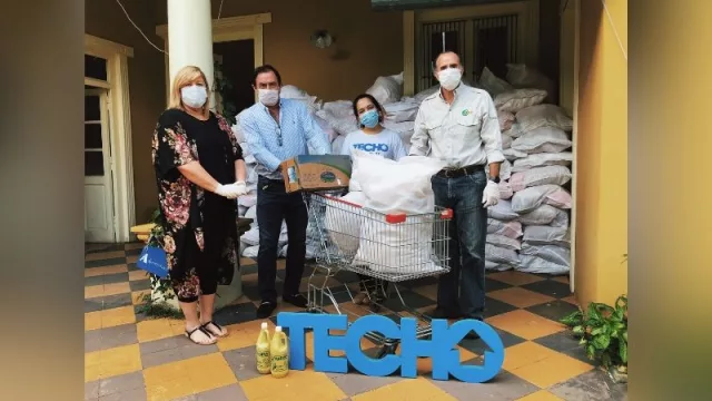 Desde marzo Techo recaudó G. 550 millones en donaciones para asentamientos