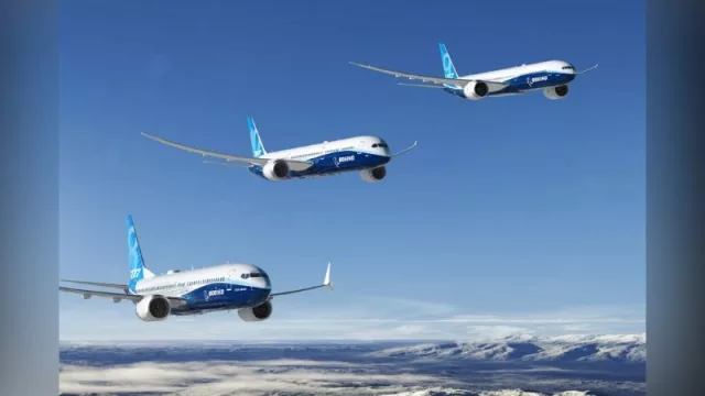 Boeing informa sobre aeronaves entregadas en el 1T