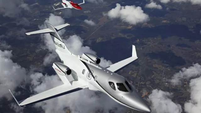 El HondaJet es el avión más entregado en su clase por tercer año consecutivo