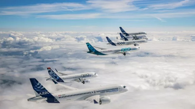 Airbus entregó 863 nuevas aeronaves comerciales en 2019