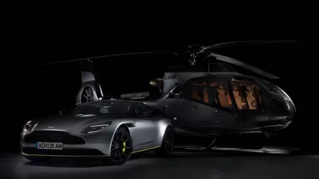 Airbus lanza el helicóptero ACH130 Aston Martin Edition