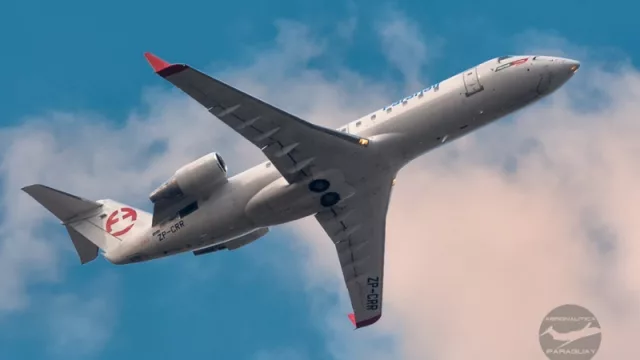 ¿Cuáles son los vuelos nacionales de pasajeros en Paraguay?