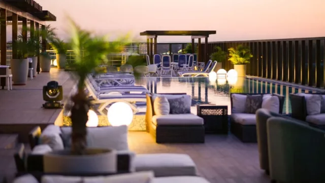 El rooftop del Hotel Bourbon siempre es una buena idea