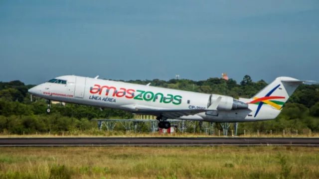 Amaszonas incrementa frecuencias entre Asunción y Montevideo
