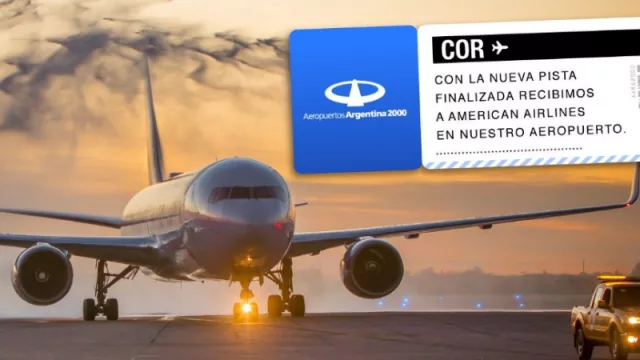 El aeropuerto de Córdoba movió 310.923 pasajeros en julio (2,1% más que en 2018 y el 8,1% del total AA2000)