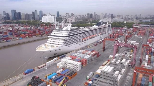 Seis cruceros de la flota MSC pasarán por el puerto de Buenos Aires en la próxima temporada