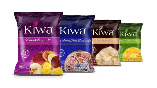 Los chips de vegetales Kiwa ahora en Paraguay