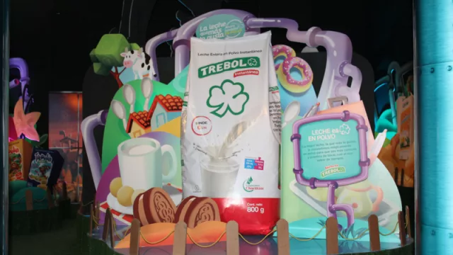 Trébol se prepara para exportar leche en polvo