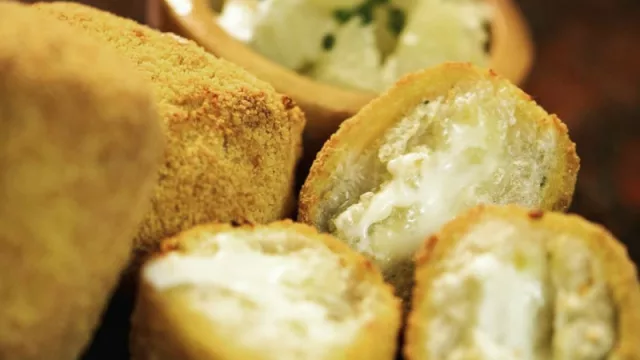 Probá la de mandioca con catupiry.