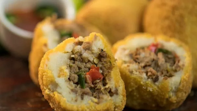 Son croquetas al horno.