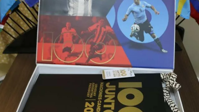 Paraguay, Argentina y Uruguay estarán presentes en el Mundial Rusia 2018 (promoviendo la candidatura al Mundial 2030)