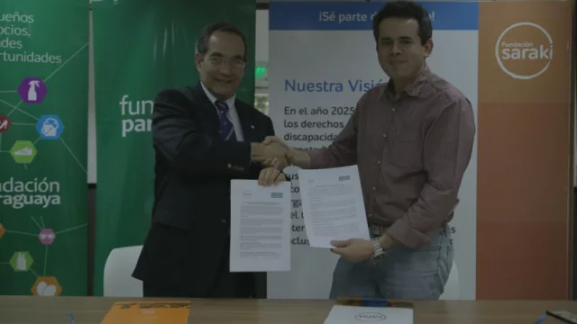 Fundación Paraguaya y Fundación Saraki se unen para promover el espíritu emprendedor de personas con discapacidad