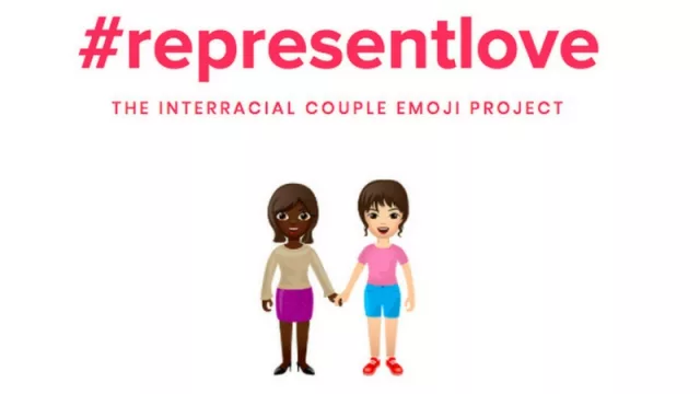 Tinder y una campaña para crear un emoji de pareja interracial