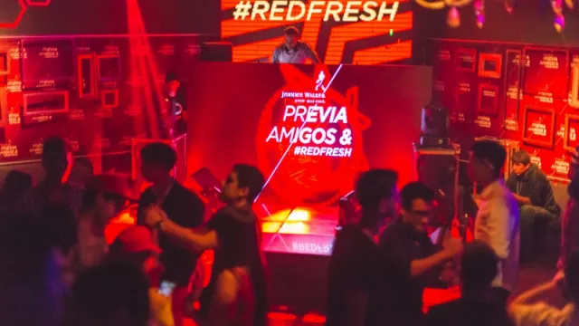 La previa más larga de Johnnie Walker Redfresh