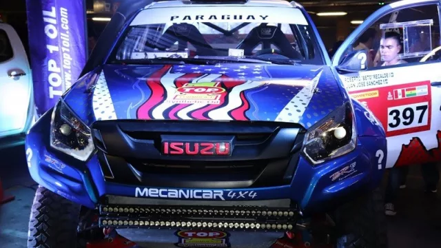 Beto Recalde ya tiene pick-up para la conquista paraguaya del Dakar