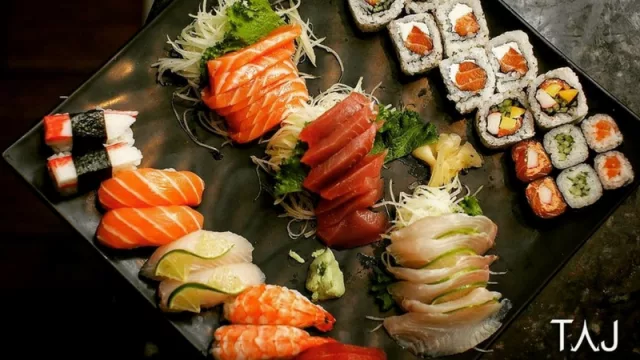 La marca de éxito es el menú del sushi bar.