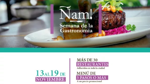 ¡Del lunes 13 al domingo 19 de noviembre preparate para vivir una verdadera fiesta gastronómica!