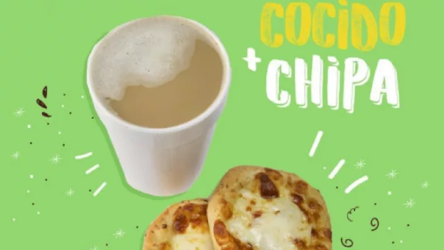 ¡Que levante la mano a quien no le gusta una rica chipa con cocido!