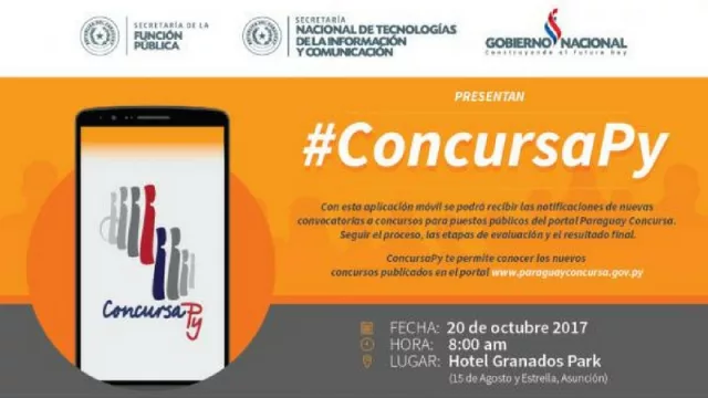 ConcursaPY, una app para acceder a los cargos públicos