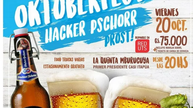 Continúan los festejos de la cerveza en octubre