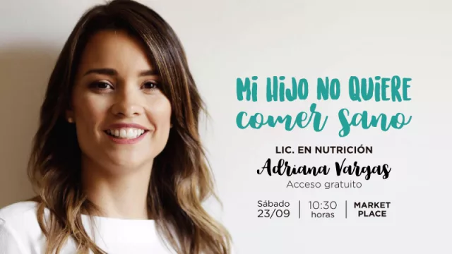 Charla sobre alimentación sana para niños