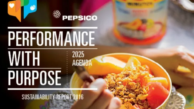 PepsiCo se suma al carro de la sostenibilidad y así lo informa