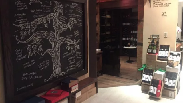 El espacio perfecto para los amantes del vino.