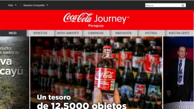 Journey, el medio de comunicación de Coca-Cola, ya está en Paraguay