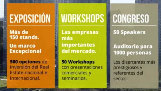 Llega la 9° Expo Real Estate Argentina (desarrollos y negocios)