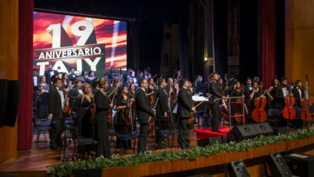 Concierto organizado por Tajy para clientes y amigos de la compañía.
