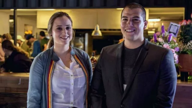 Sofía Pfannl y José Miguel Burga, propietarios del restaurante.