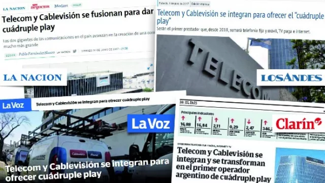 Fusión Telecom - Cablevisión: dejará 95% de la banda ancha fija en manos de un sólo operador en Córdoba