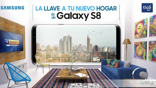 “La llave de tu nuevo hogar es un Galaxy S8”