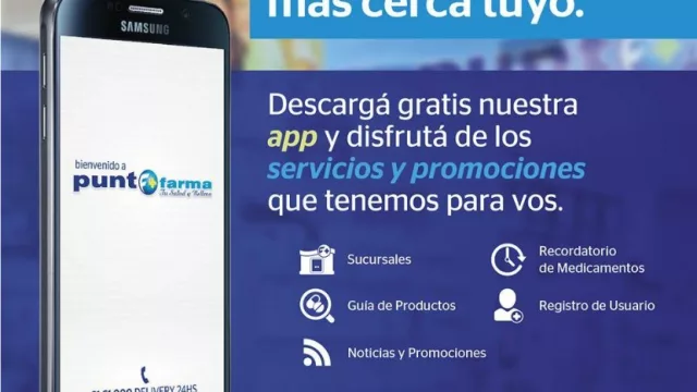 Punto Farma cuenta con 165 puntos en todo el país y va por más