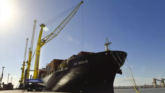 El Puerto de Montevideo tiene las grúas móviles más grandes del mundo