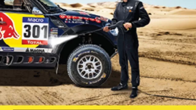 Conocé a la gigante de la limpieza mundial (de los móviles del Dakar)