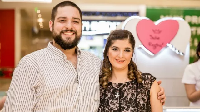 Fernando Ferreiro y Chiara Risso.