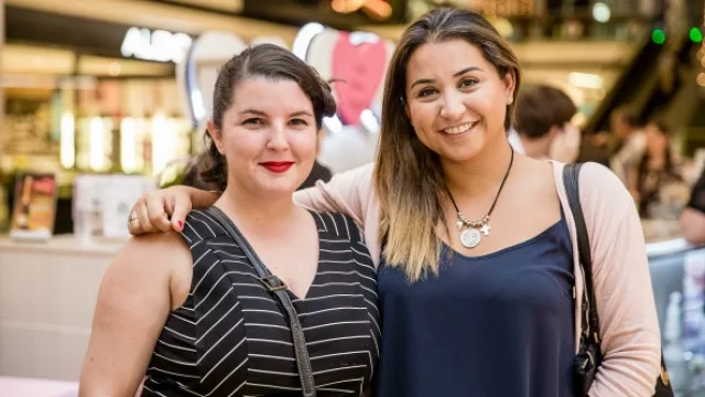 Carla Risso y Ma. Laura Galeano.